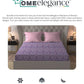Moments Queen Bedsheet Set, Irene Purple |120 TC Cotton