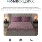 Moments Queen Bedsheet Set, Evelyn Mauve |120 TC Cotton