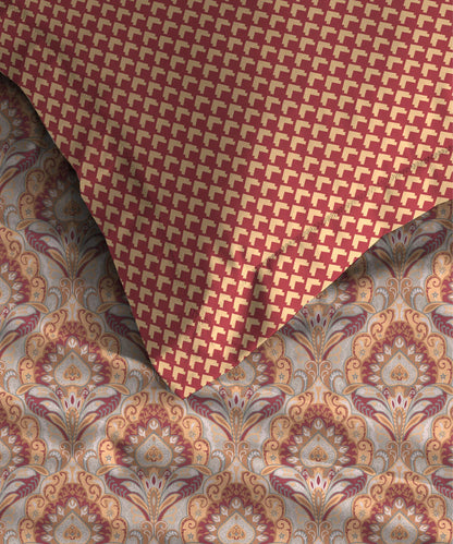 Moments Queen Bedsheet Set, Evelyn Mustard |120 TC Cotton