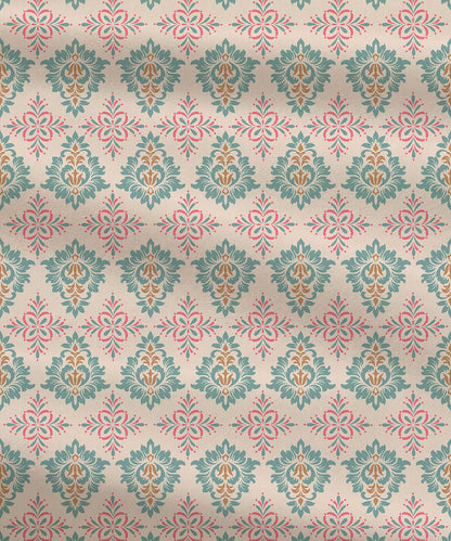 Moments Queen Bedsheet Set, Clara Pink|120 TC Cotton