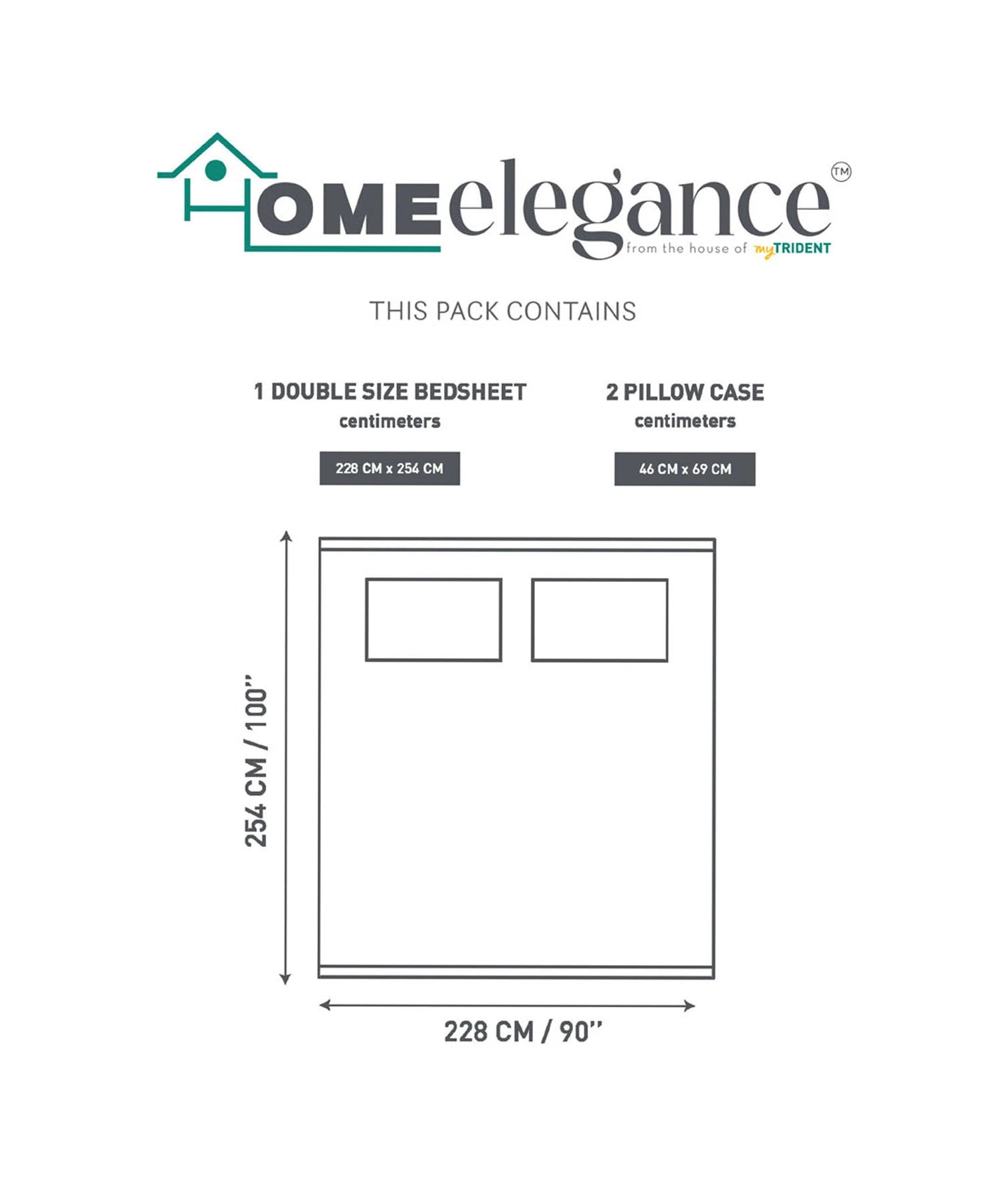 Moments Queen Bedsheet Set, Clara Pink|120 TC Cotton