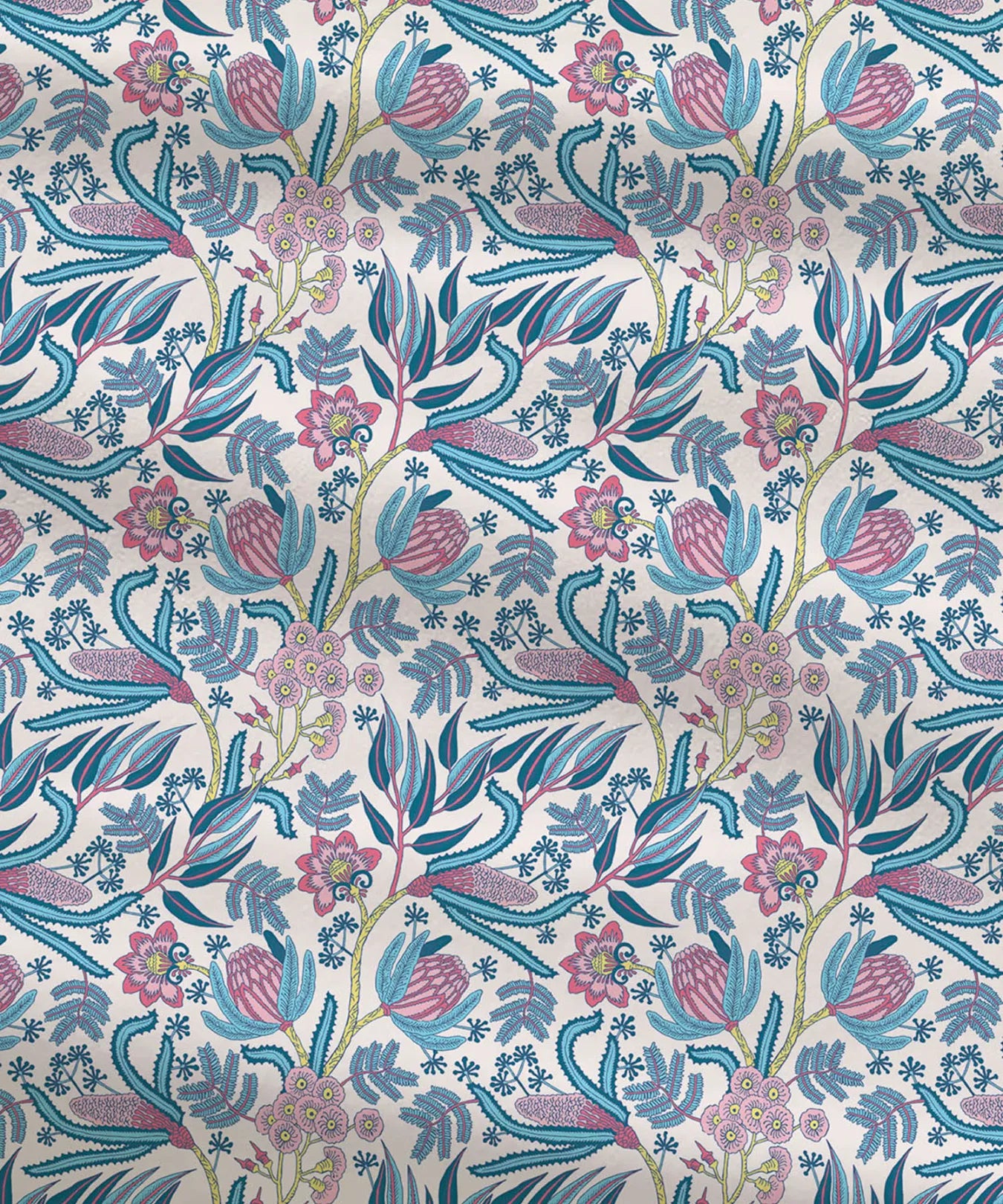 Moments Queen Bedsheet Set,Reverie Pink|120 TC Cotton