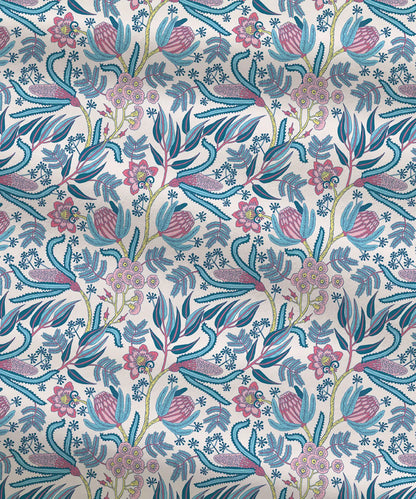 Moments Queen Bedsheet Set,Reverie Pink|120 TC Cotton