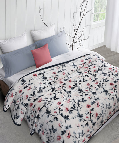 Home Essential Imperial Double Blanket, Dahlia| 290GSM Polyster
