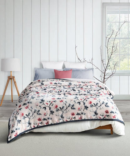 Home Essential Imperial Double Blanket, Dahlia| 290GSM Polyster