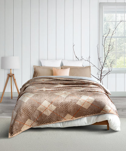 Home Essential Imperial Single Blanket, Estele| 290GSM Polyster