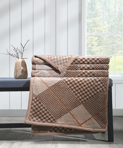 Home Essential Imperial Double Blanket, Estele| 290GSM Polyster