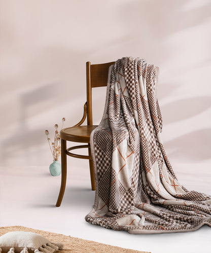 Home Essential Imperial Double Blanket, Estele| 290GSM Polyster