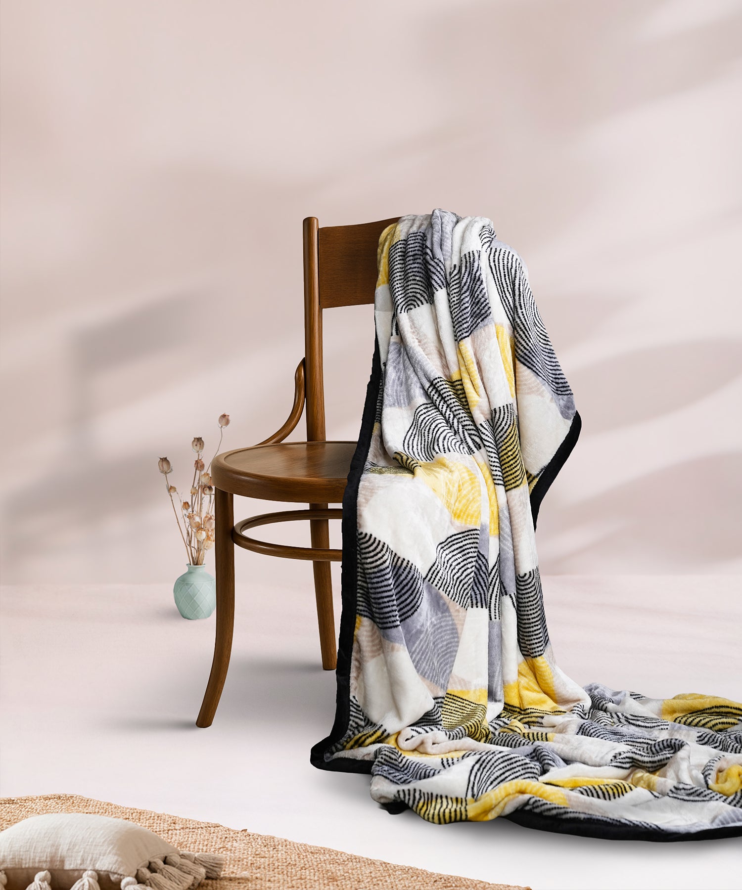 Home Essential Imperial Single Blanket, Ethan| 290GSM Polyster