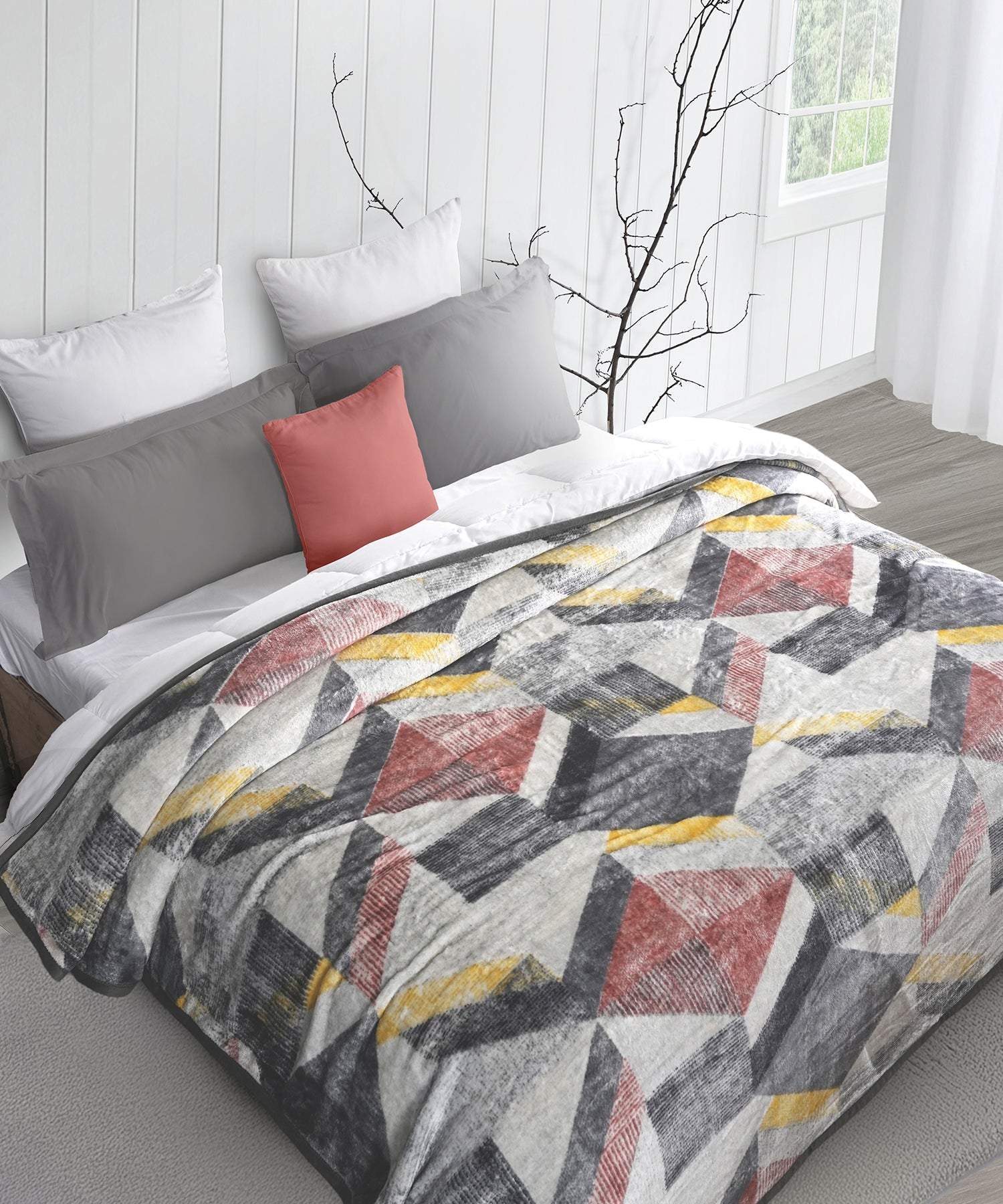 Home Essential Imperial Double Blanket, Levi| 290GSM Polyster