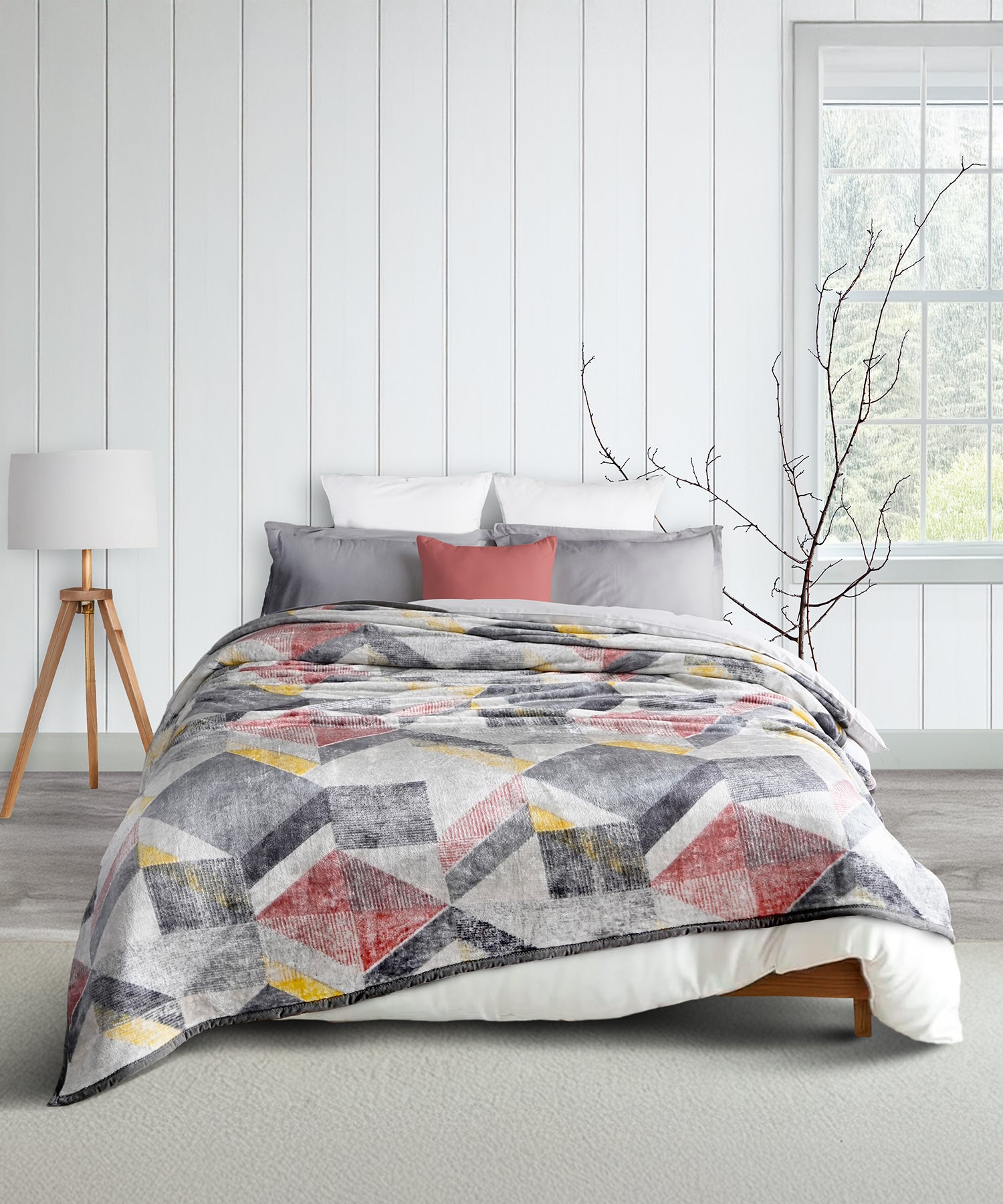 Home Essential Imperial Single Blanket, Levi| 290GSM Polyster