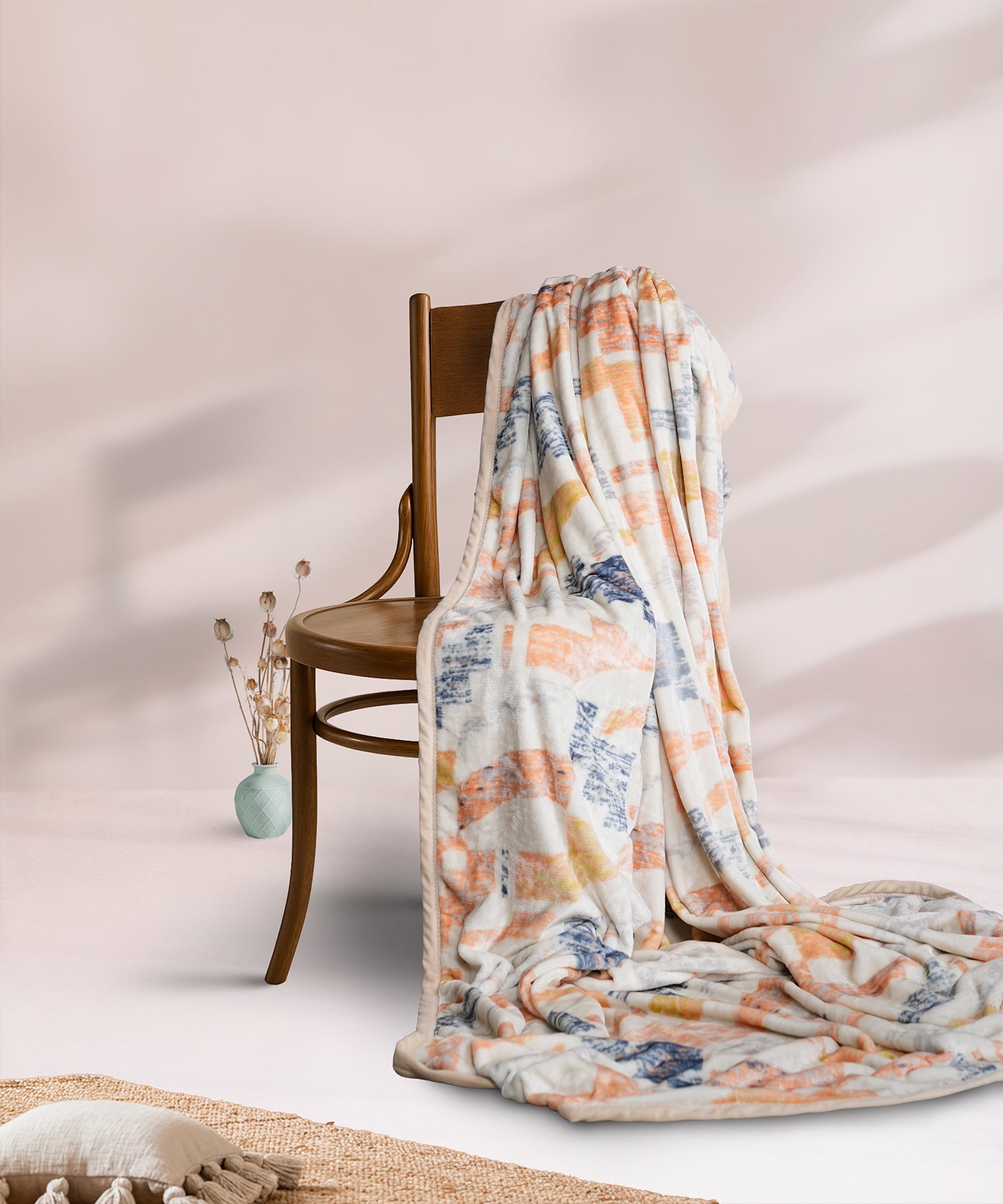 Home Essential Imperial Double Blanket, Logan| 290GSM Polyster