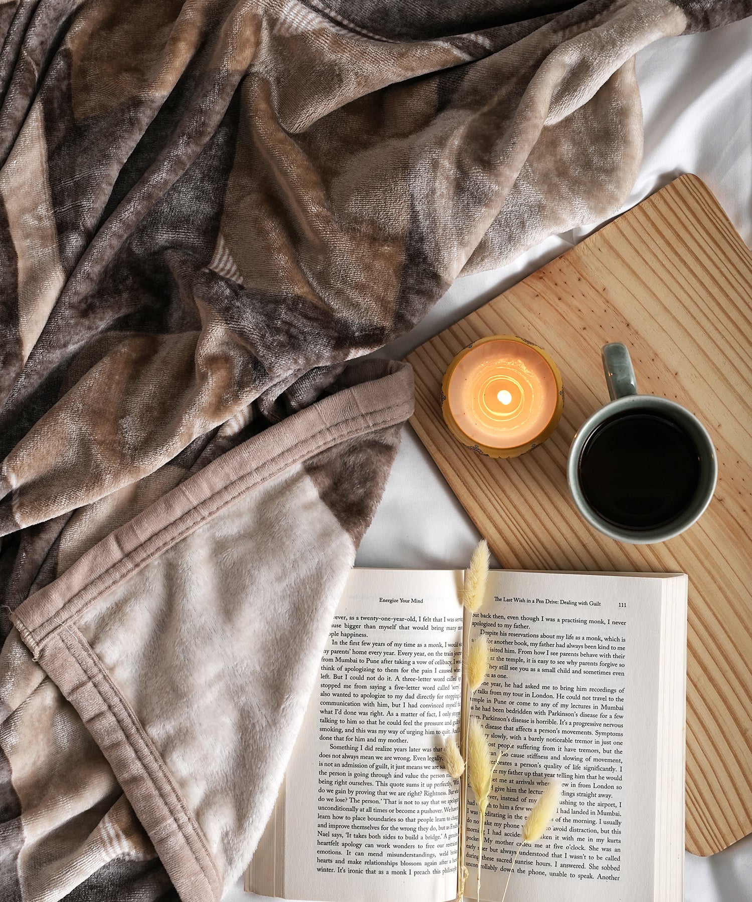 Home Essential Imperial Single Blanket, Willow| 290GSM Polyster