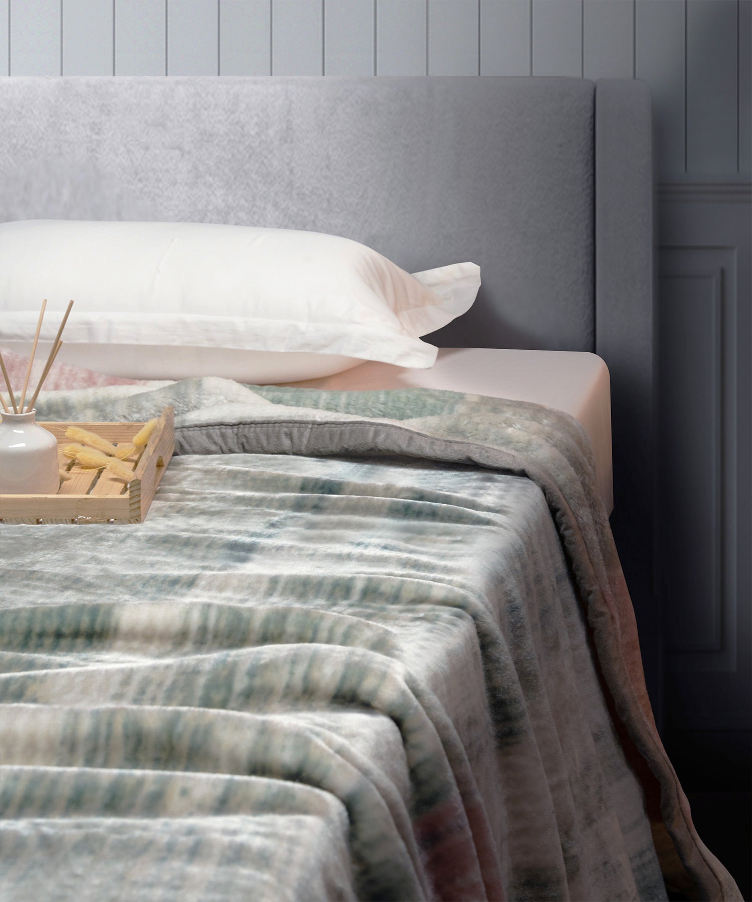 Home Essential Soft Sanctuary Double Blanket, Nolan|2.7 KG Polyster