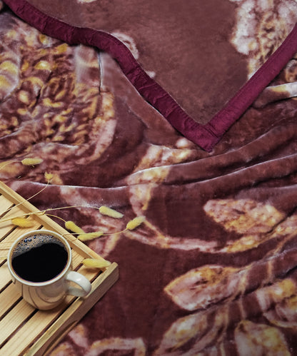 Home Essential Soft Sanctuary Double Blanket, Nora|2.7 KG Polyster