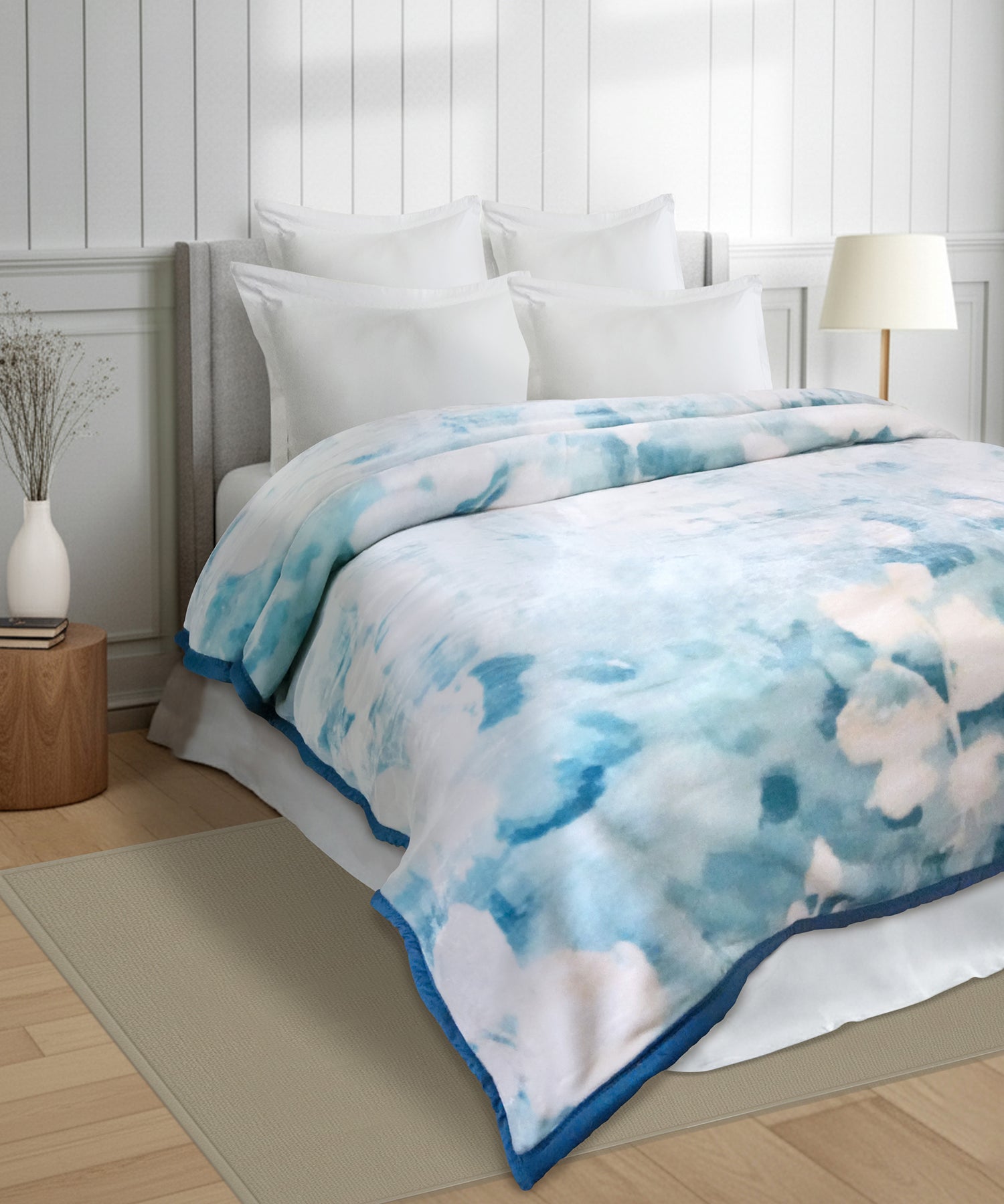 Home Essential Soft Sanctuary Double Blanket, Sofia|2.7 KG Polyster