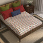 Home Essential  Suzani King Bedsheet, Bhar|144TC Cotton| 2 Pillow Covers