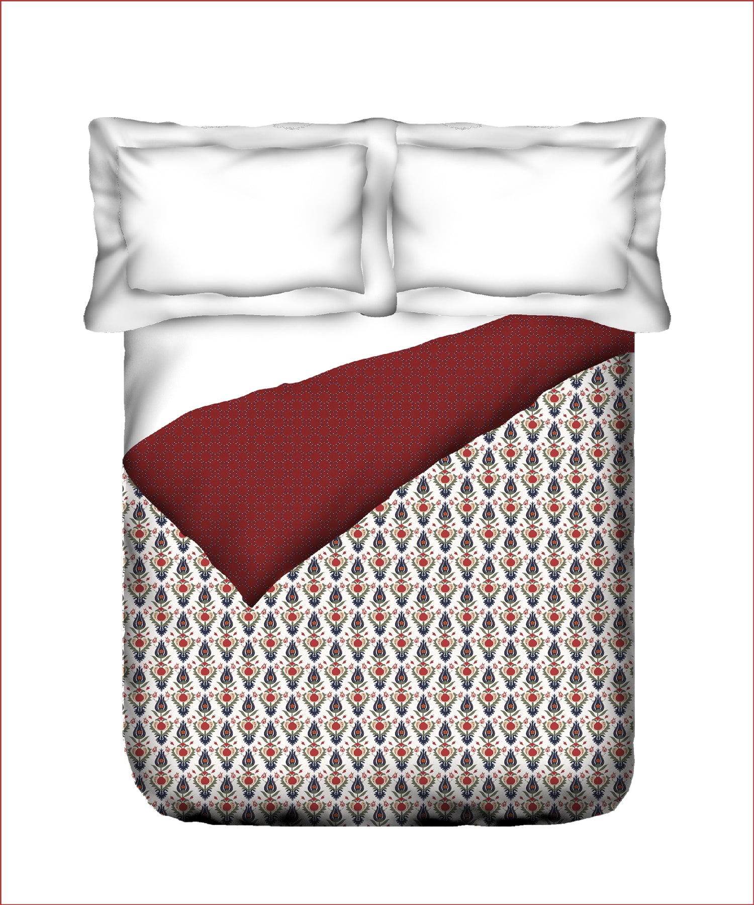 Home Essential Suzani Double AC Blanket/Comforter, Bahar| 144 TC Cotton