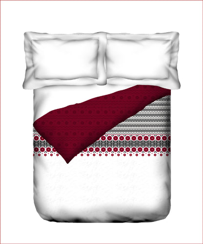Home Essential Suzani Double AC Blanket/Comforter, Chaand Bagh| 144 TC Cotton