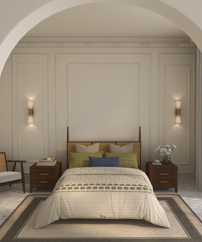 Home Essential Suzani Double AC Blanket/Comforter, Nagma| 144 TC Cotton