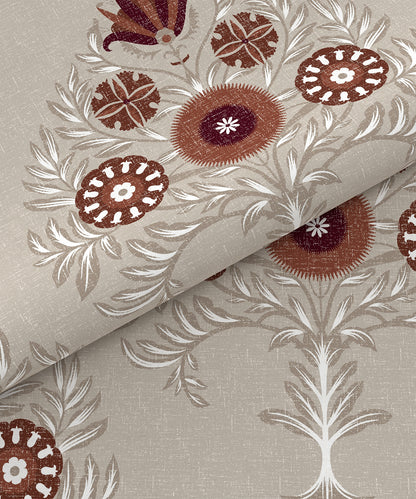 Home Essential Suzani Double AC Blanket/Comforter, Peepal Phool| 144 TC Cotton