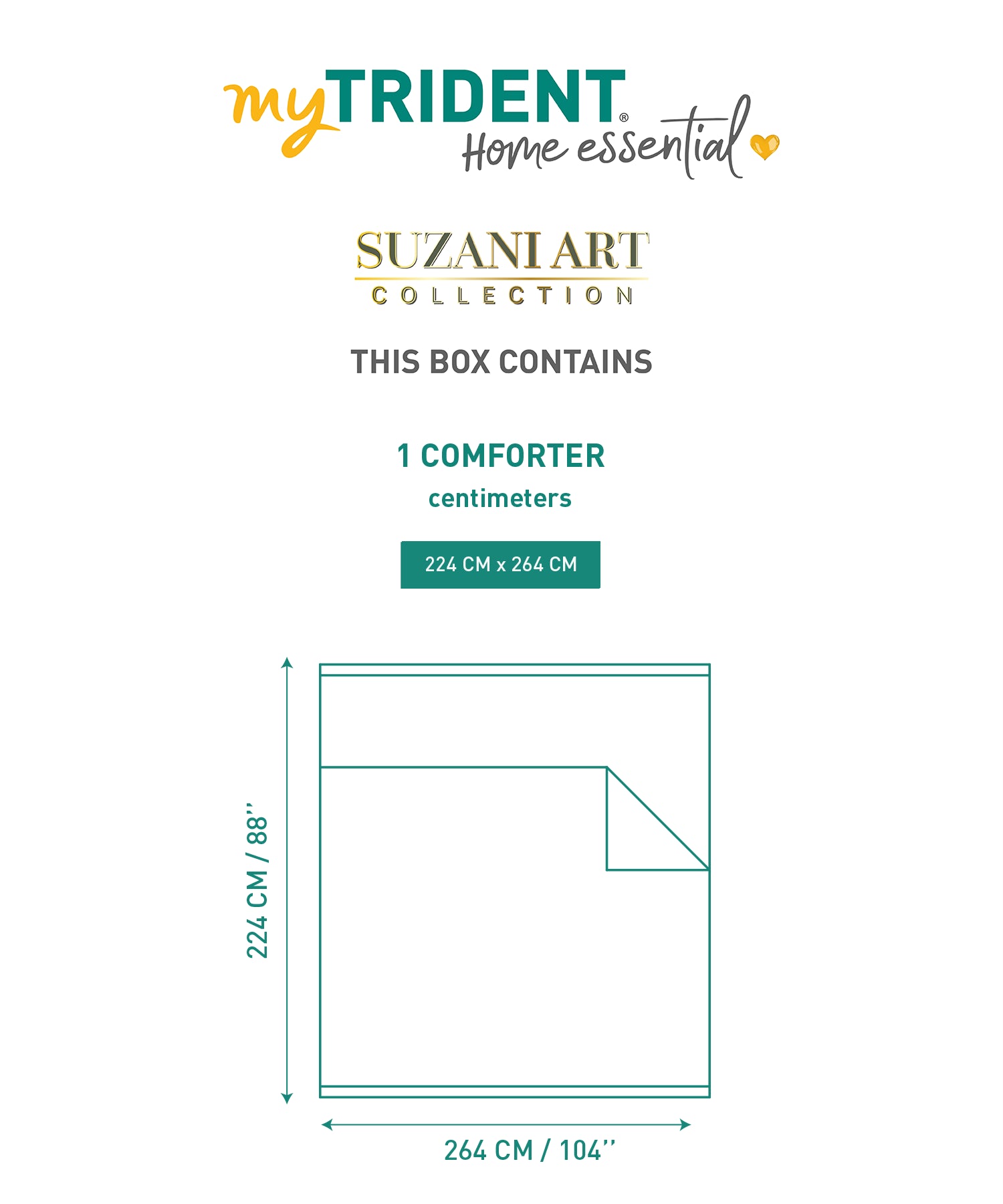 Home Essential Suzani Double AC Blanket/Comforter, Resham Raag| 144 TC Cotton