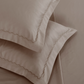 Nectarsoft Signature Select King Bedsheet Set, Hazelnut|400 TC Cotton| 2 Pillow Covers