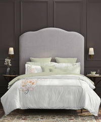 Nectarsoft Elite King Bedsheet Set, Mizuki| 400 TC Cotton| 4 Pillow Covers