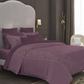 Nectarsoft Elite King Bedsheet Set, Rose Dust| 400 TC Cotton| 4 Pillow Covers
