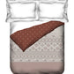 Sanskriti Double AC Blanket/Comforter, Kasuti Grey| 180 GSM Polyester| Reversible
