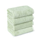 Organic Luxury 4Pc Wash Towel, Grey|650 GSM Organic Cotton