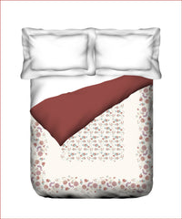 Nectarsoft Elite Double AC Comforter, Rumi| 400 TC Cotton Shell 150 GSM Polyester Filling