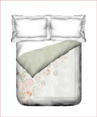 Nectarsoft Elite Double AC Comforter, Mizuki| 400 TC Cotton Shell 150 GSM Polyester Filling