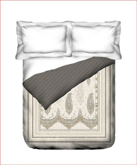 Nectarsoft Elite Double AC Comforter, Whispering Vines| 400 TC Cotton Shell 150 GSM Polyester Filling