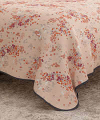 Everyday Single Dohar, Blossom Field|95 GSM Micro Polyester|Reversible