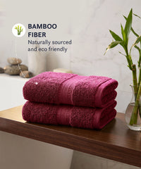 Cotton Bamboo 2 Pc Hand Towel, Desert Dreams| 600 GSM