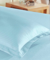 Classic Style me Solid Single Bedsheet Set,Orion| 210TC Cotton | 1 Pillow Cover
