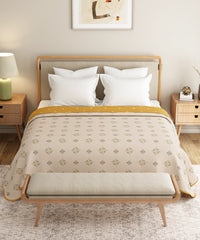 Sanskriti Double Dohar, 180 TC, 100 % Cotton, Kasuti