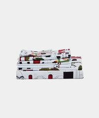 Shivan & Narresh Bedsheet Set, JAISCAPE | 400TC Cotton | 4 Pillow covers