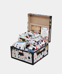 Shivan & Narresh Trousseau Set, Jaiscape |400 TC Cotton Poly|8 Pc Set