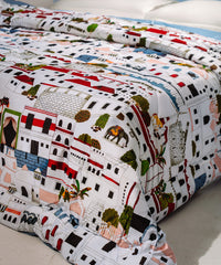 Shivan & Narresh King AC Comforter, Jaisacape|400 TC Cotton Poly