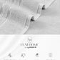 Luxe Home 1Pc Bath Towel, Silver| 600 GSM Cotton Bamboo