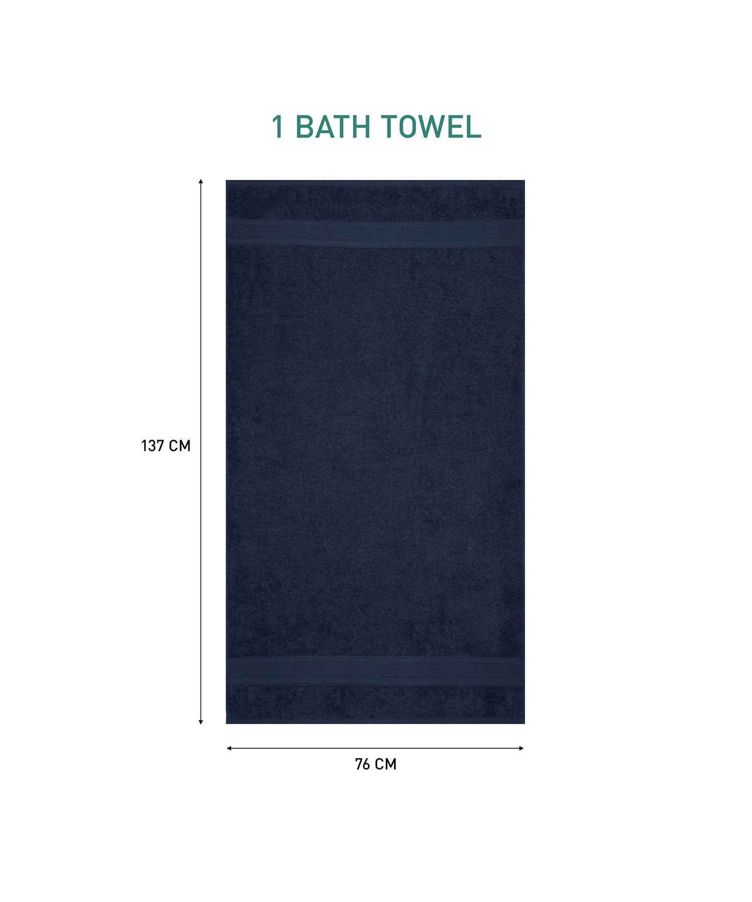 1Pc Bath Towel