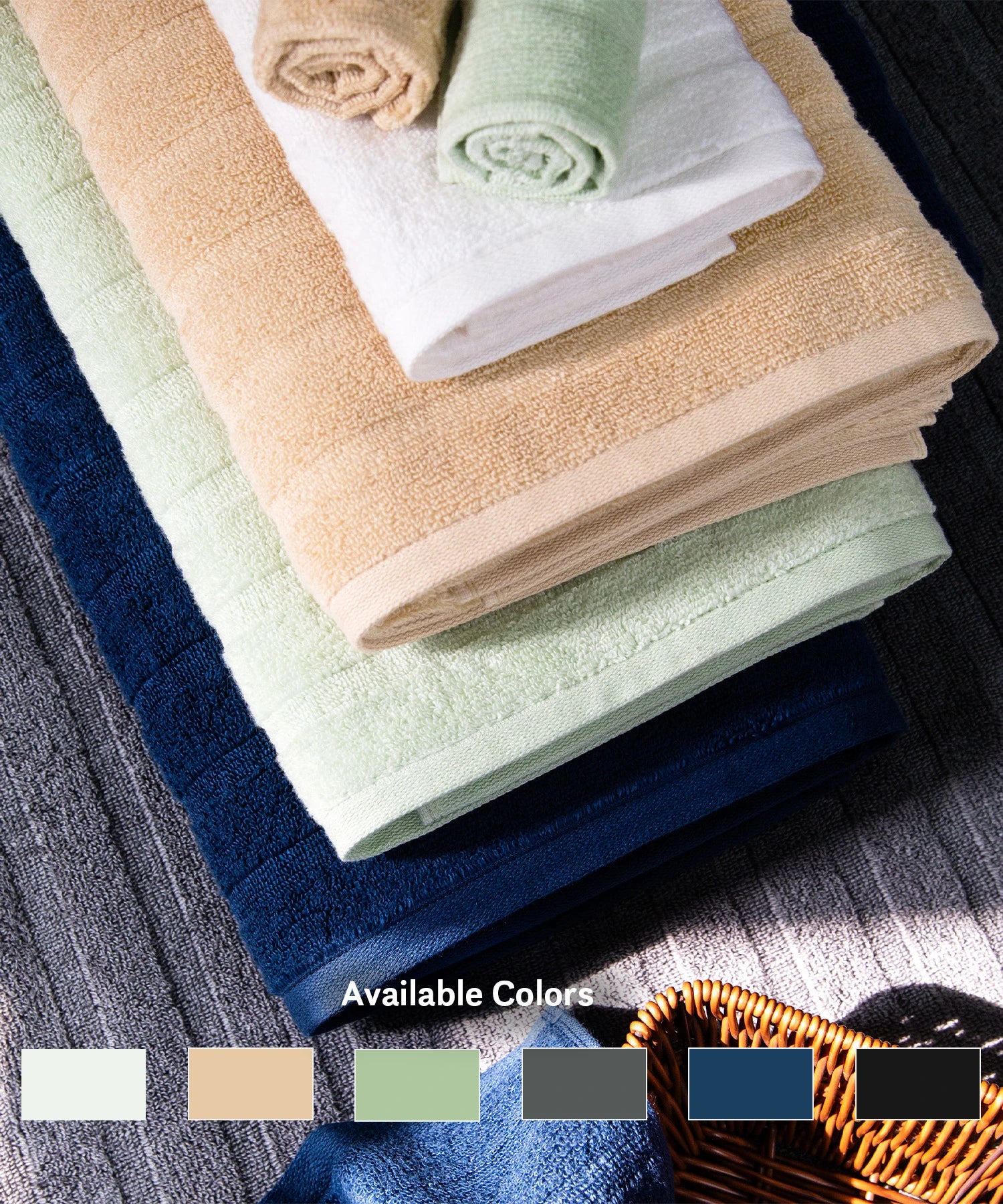 Quick Dry 3 Pc Face Towel, Charcoal Grey|400 GSM Cotton