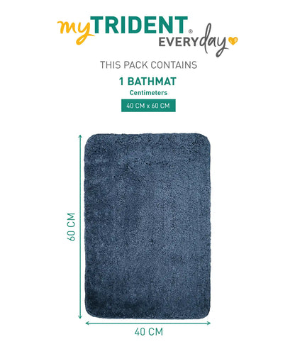 Everyday Bathmat 2000Gsm, 40X60cm, Elegant Blue