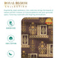 Home Essential Royal Bloom Queen Bedsheet Set, Mirabella Ochre | 144TC Cotton| 2 Pillow Covers