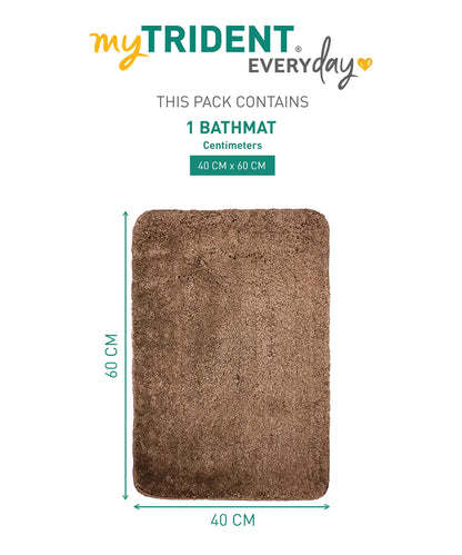 Everyday Bathmat 2000GSM 40X60CM Acorn