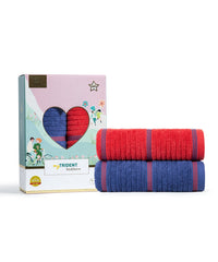 His & Her 2 PC Bath Towel Set, Tom & Jerry|500 GSM Cotton