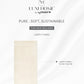Luxe Home 1Pc Bath Towel, Lamb's Wool| 600 GSM Cotton Bamboo