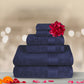 Soft Comfort, 6Pc Set,Air Rich Technology , 509 GSM,Navy